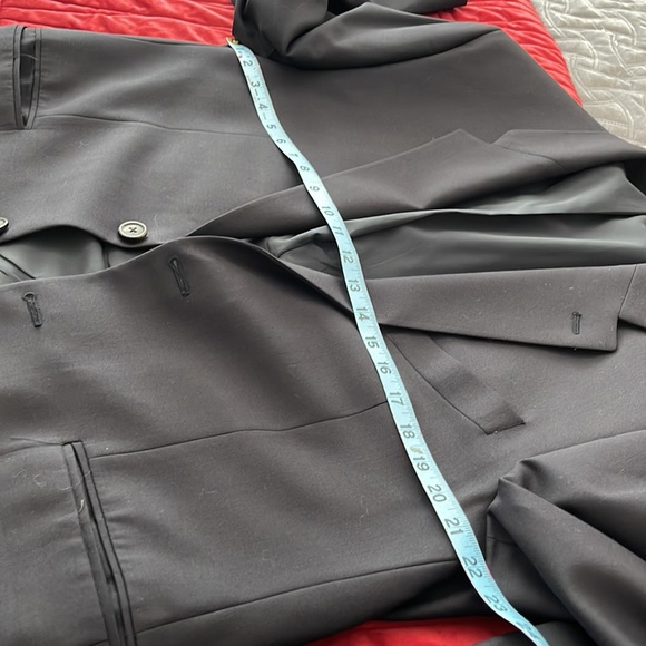 Ralph Lauren Chaps blk mens blazer jacket excellent condition - Picture 8 of 11